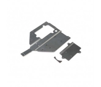 LOSI - Chassis & Motor Cover Plate: Super Baja Rey - FLASH RC