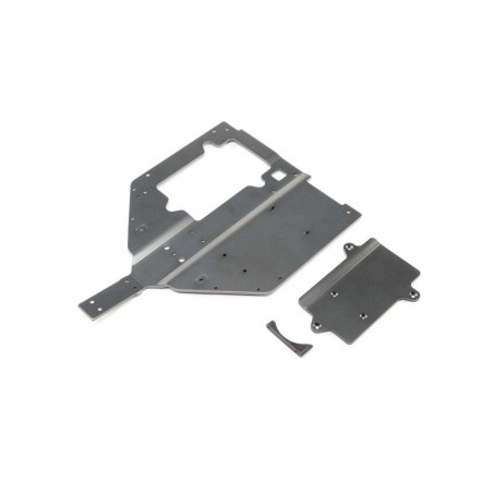 Piezas coche RC - LOSI - Chasis y Motor Placa Cubierta: Super Baja Rey - FLASH RC