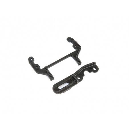 LOSI - Gear Mesh & Brake Braces: 5ive-T 2.0 - FLASH RC