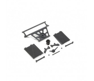 Ricambi per auto RC - LOSI - Gabbia posteriore, supporti torre, parafanghi: SuperRockRey - FLASH RC