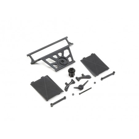 Piezas de coches RC - LOSI - Jaula Trasera, Soportes de Torre, Guardabarros: SuperRockRey - FLASH RC