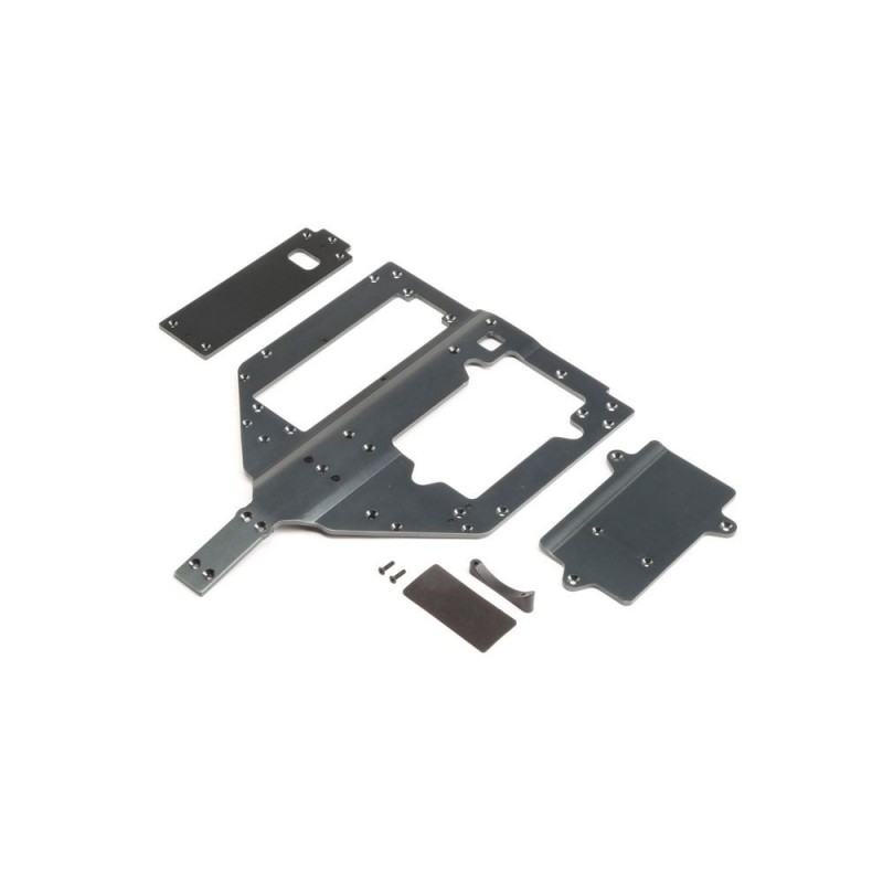 LOSI - Chassis, Motor & Battery Cover Plates:SuperRockRey - FLASH RC