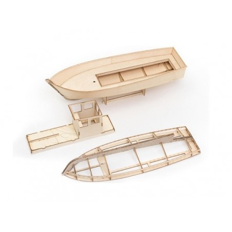 Kit bateau de pêche Möwe 2 à monter Aeronaut 49.5cm - FLASH RC
