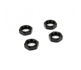LOSI - Wheel Nut, Black (4): MTXL - FLASH RC