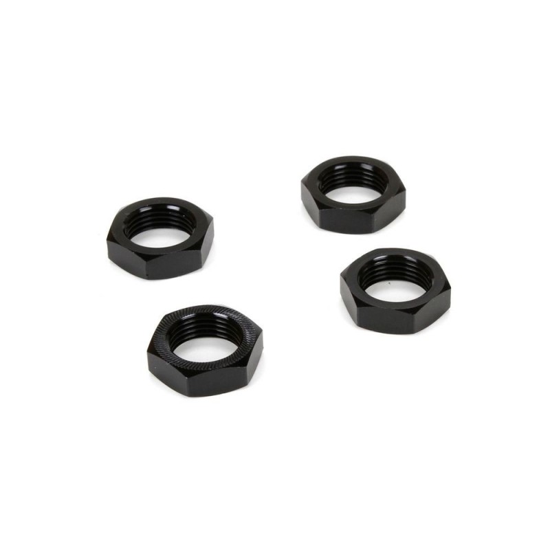 LOSI - Wheel Nut, Black (4): MTXL - FLASH RC
