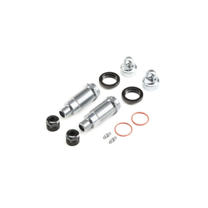 Spare parts for RC cars - LOSI - Shock Body and Collar Set, Front (2): SuperRockRey - FLASH RC