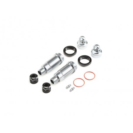 Ricambi per auto RC - LOSI - Set corpo ammortizzatore e collare, anteriore (2): SuperRockRey - FLASH RC