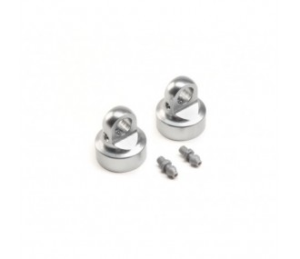 LOSI - Shock Cap Set (2): SuperRockRey - FLASH RC