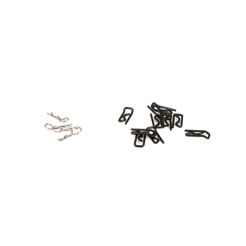 Spare parts for RC cars - LOSI - 1/5 4WD - Body clips, 10 large and 4 small - FLASH RC