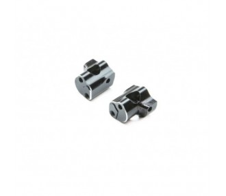 Piezas coche RC - LOSI - Caster Block, 0 Grados, I/D, Aluminio: Mini-T 2.0 - FLASH RC