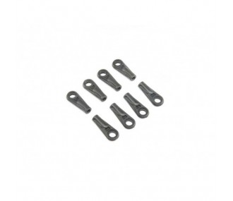 RC Car Parts - LOSI - 4mm Rod Ends for Adjustable Links (8): BR & RR - FLASH RC