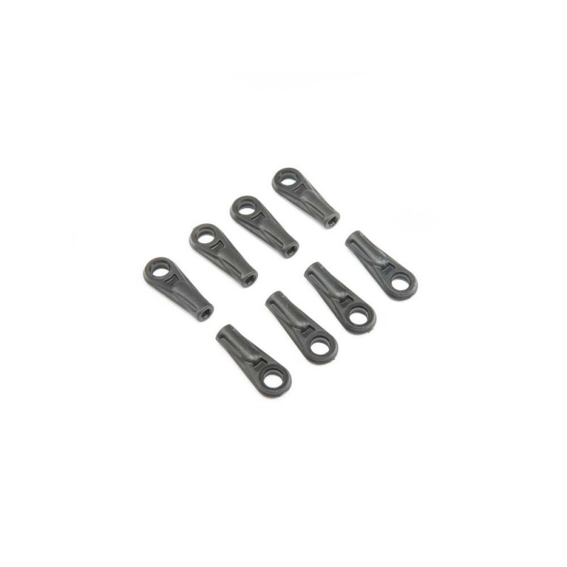 Ricambi per auto RC - LOSI - Aste da 4 mm per collegamenti regolabili (8): BR e RR - FLASH RC