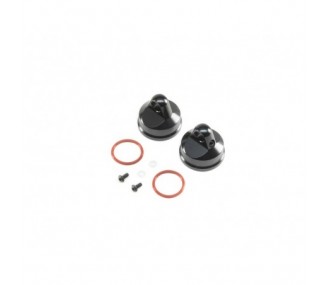 Ricambi per auto RC - LOSI - Shock Cap, Alluminio, Nero (2): LST/2, 3XL-E - FLASH RC