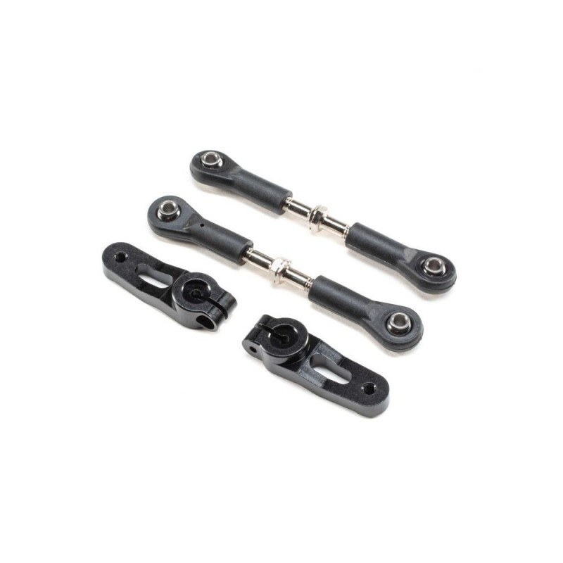 Recambios coche RC - LOSI - Doble Servo de Dirección Enlaces (2): DBXL-E 2.0 - FLASH RC