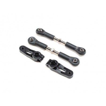 LOSI - Dual Servo Steering Links (2): DBXL-E 2.0 - FLASH RC