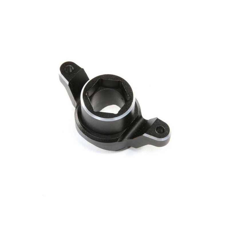 LOSI - Servo Saver Top, Aluminum, Black: DBXL-E 2.0 - FLASH RC