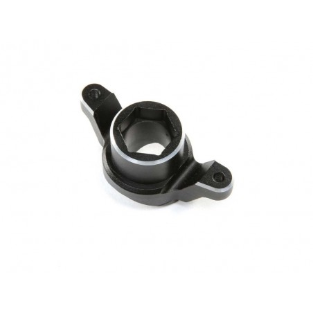 Piezas de coches RC - LOSI - Servo Saver Top, Aluminio, Negro: DBXL-E 2.0 - FLASH RC