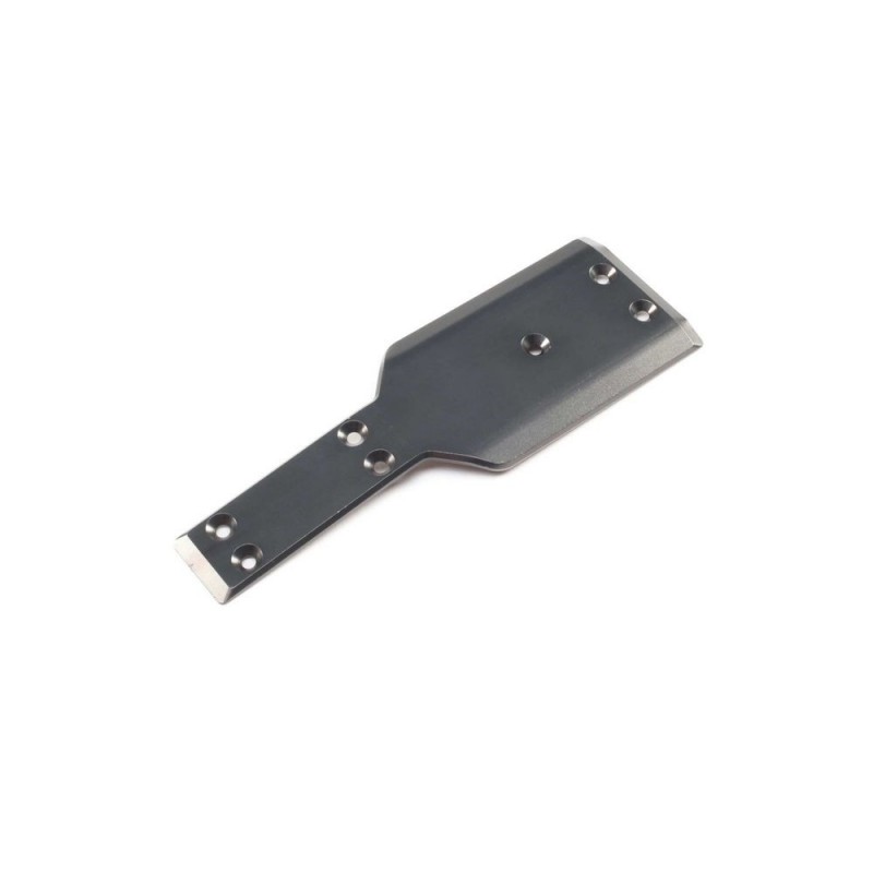 LOSI - Front Skid Plate, Aluminum: SBR & SRR - FLASH RC