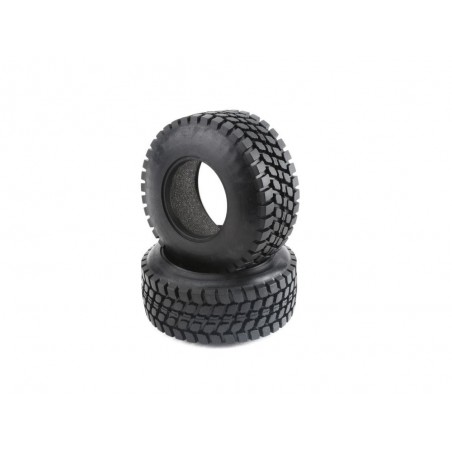 LOSI - Baja Rey - Pneus Desert Claws avec insert mousse, Soft (2) - FLASH RC