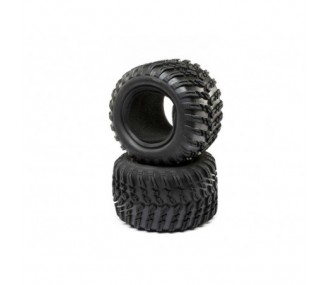 LOSI - Tires (2): TENACITY T - FLASH RC