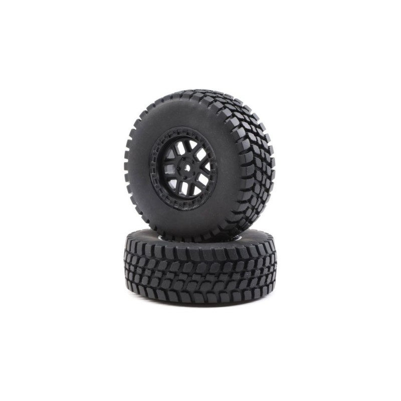 Piezas de repuesto para coches RC - LOSI - Alpine Rueda y Neumático Montado (2): BR - FLASH RC