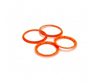 Ricambi per auto RC - LOSI - 5T - Anelli di bloccaggio interni ed esterni, arancione (2) - FLASH RC