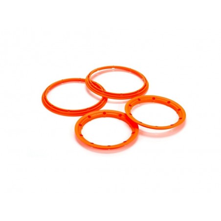 Ricambi per auto RC - LOSI - 5T - Anelli di bloccaggio interni ed esterni, arancione (2) - FLASH RC