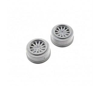 LOSI - Wheels, Silver (2): Super Baja Rey - FLASH RC