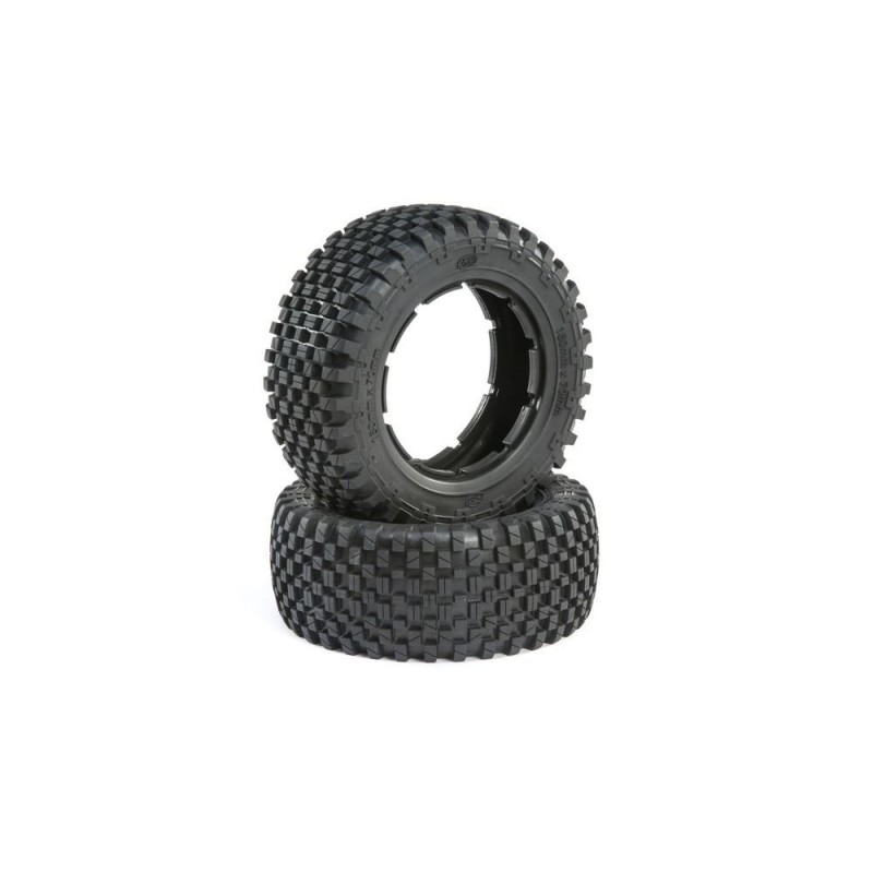 Ricambi per auto RC - LOSI - Set di pneumatici, Firm (2): 5ive-T 2.0 - FLASH RC