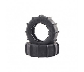LOSI - Scoops Paddle Tire (2): DBXL-E 2.0 - FLASH RC