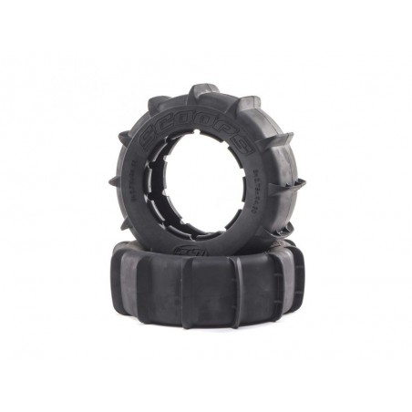 Recambios coche RC - LOSI - Scoops Paddle Tire (2): DBXL-E 2.0 - FLASH RC