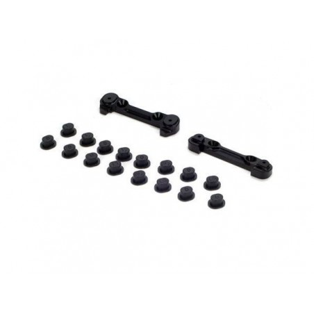 Recambios para coches RC - LOSI - Refuerzo de célula delantera ajustable con insertos: 8ight EU - FLASH RC