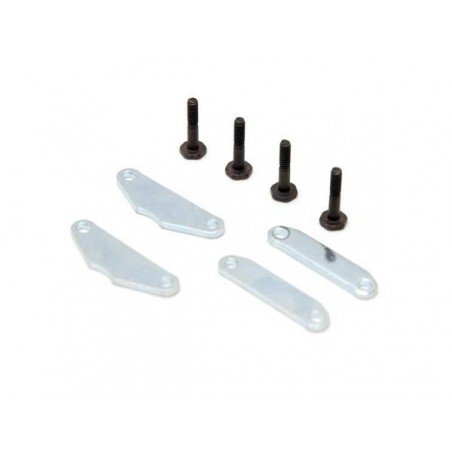 RC car parts - LOSI - Brake pads & nuts: 8B 2.0 - FLASH RC