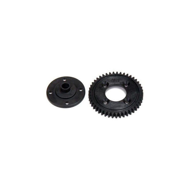 Ricambi per auto RC - LOSI - 45T Corona centrale, Plastica: 8E 2.0 - FLASH RC