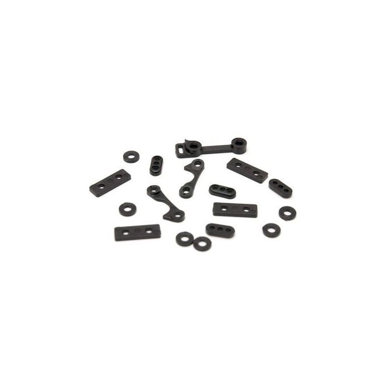 LOSI - Chassis entretoise/bouchon Set: 8B 2.0 - FLASH RC