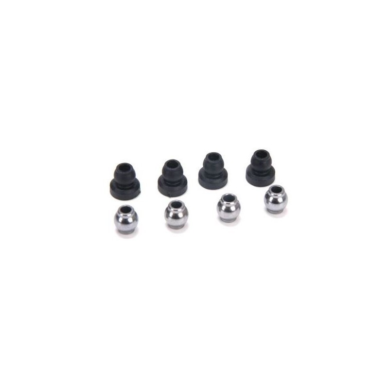 Recambios para coches RC - LOSI - Amortiguadores y juntas (4):CCR - FLASH RC