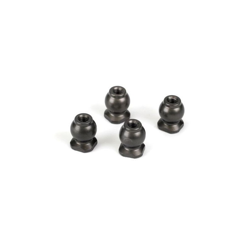 Ersatzteile RC-Cars - LOSI - Suspensionskugeln 8.8mm geflanscht: 8B,8T - FLASH RC