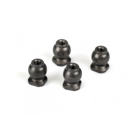 Ersatzteile RC-Cars - LOSI - Suspensionskugeln 8.8mm geflanscht: 8B,8T - FLASH RC