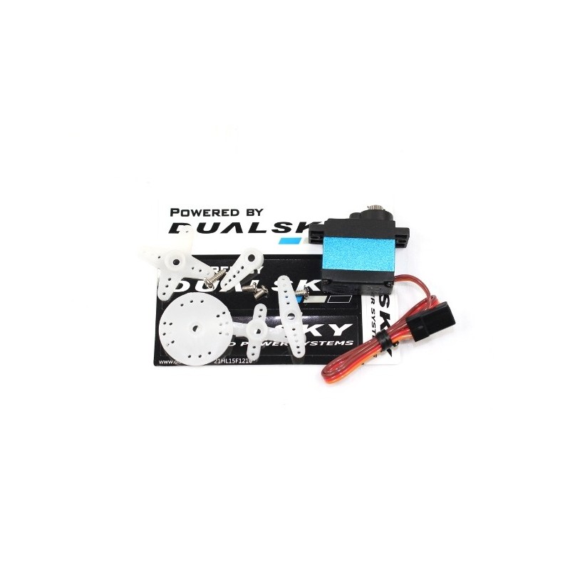 Servos - Digitales Mikro-Servo Dualsky DS65MG (13g, 1.5kg/cm, 0.10s/60°) - FLASH RC