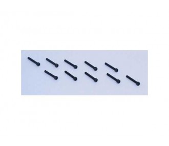 LOSI - 4-40 x 3/4  vis chc - FLASH RC