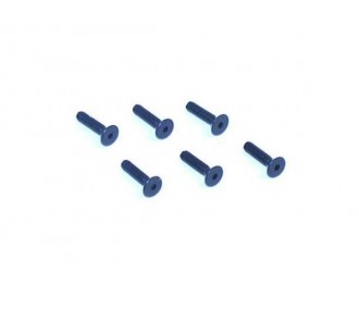 Ricambi per auto RC - LOSI - Viti 4-40 x 1/2 FH (6) - FLASH RC
