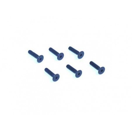 Piezas coche RC - LOSI - Tornillos 4-40 x 1/2 FH (6) - FLASH RC