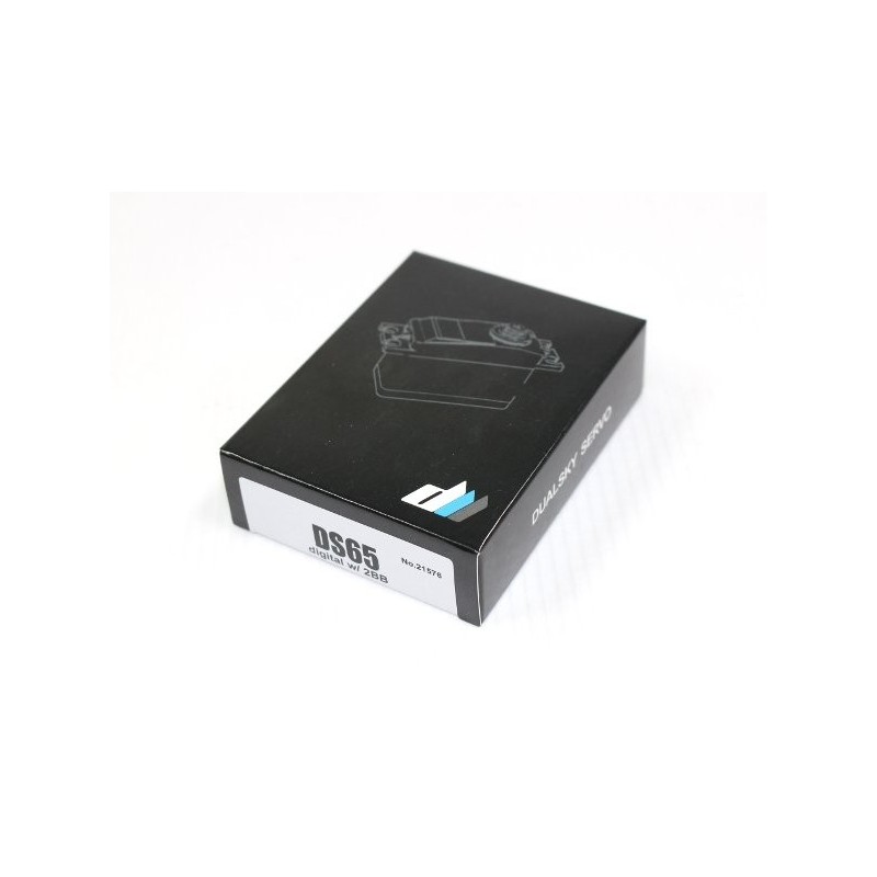 Servos - Dualsky DS65MG digital micro servo (13g, 1.5kg/cm, 0.10s/60°) - FLASH RC
