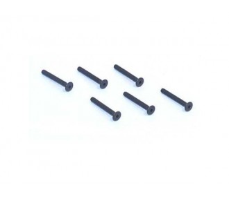 Spare parts for RC cars - LOSI - Flat head screw, 4-40 x 7/8 - FLASH RC