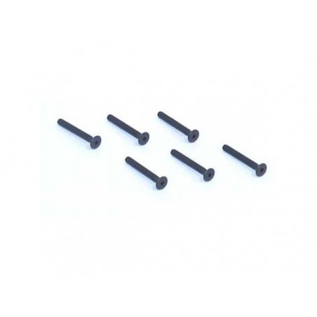 Recambios para coches RC - LOSI - Tornillo cabeza plana, 4-40 x 7/8 - FLASH RC