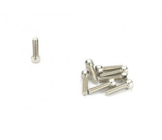 Spare parts for RC cars - LOSI - 5-40 x 1/2 Chc screws (8) - FLASH RC