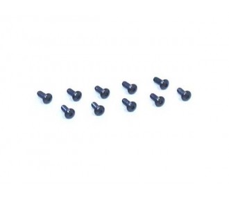 Piezas de repuesto para coches RC - LOSI - 4-40x5/16 Tornillo cabeza abovedada:X - FLASH RC