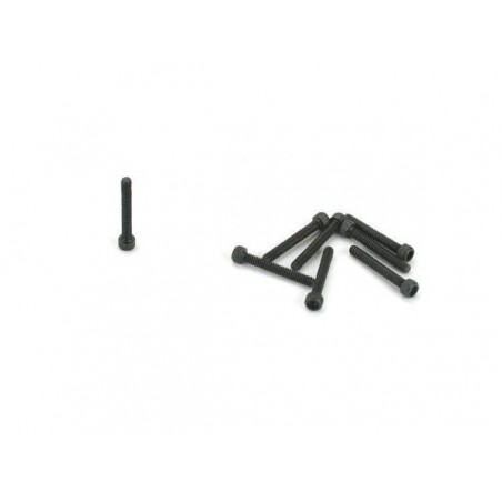 LOSI - 2-56 x 5/8 vis Chc (8) - FLASH RC