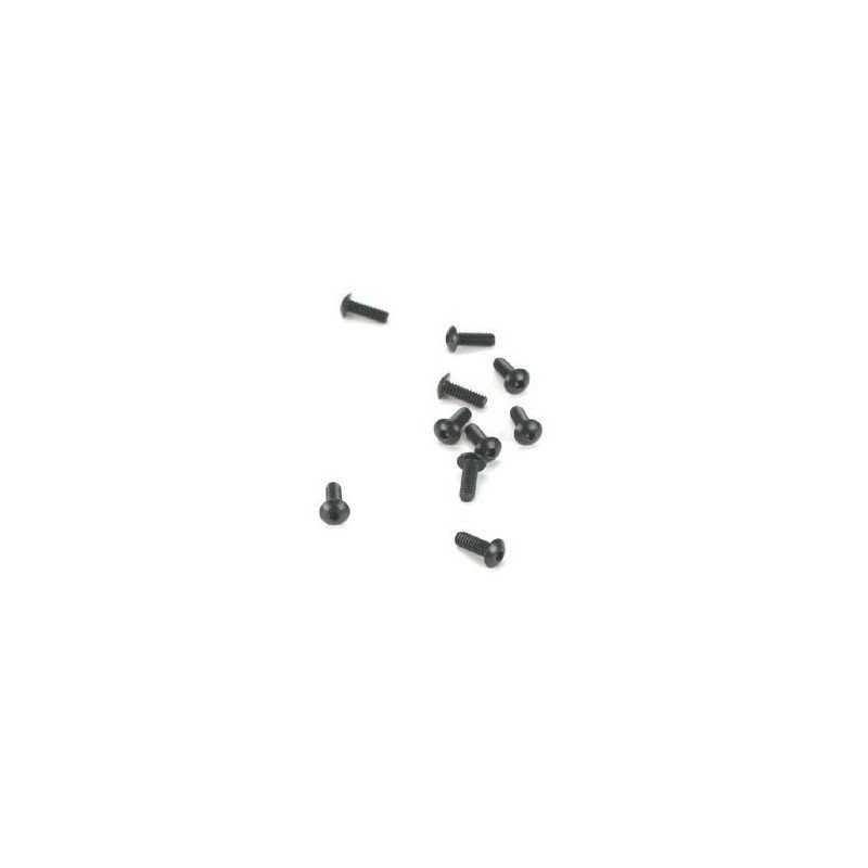 Piezas de repuesto para coches RC - LOSI - 2-56 x 1/4 Tornillos de cabeza de botón (10) - FLASH RC