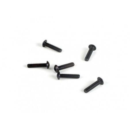 LOSI - 4-40 x 1/2 Vis tête bombé (6) - FLASH RC